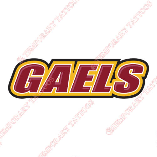 Iona Gaels Customize Temporary Tattoos Stickers NO.4645
